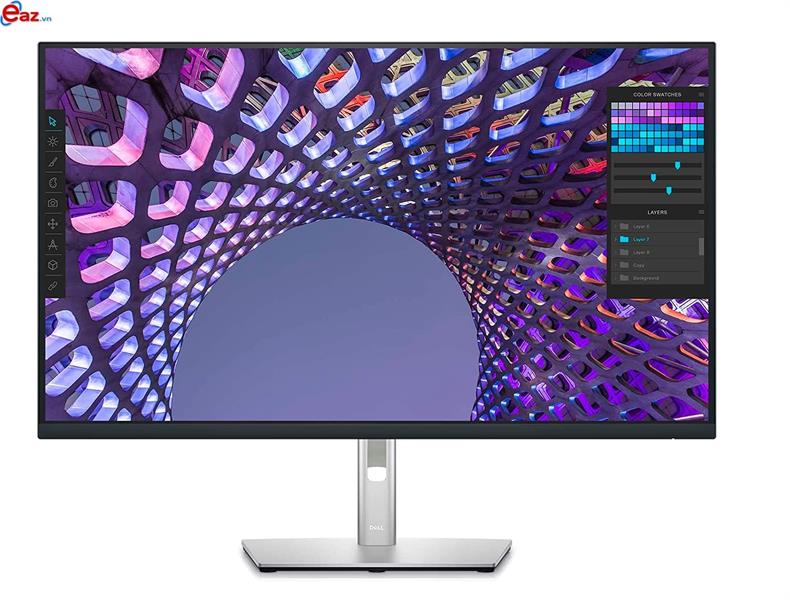 LCD Dell P3223QE Monitor | 31.5 inch 4K IPS | HDMI | DisplayPort 1.4 | USB-C 3.2 Gen 1 | USB 3.2 Gen 1 | RJ-45 | 1122S